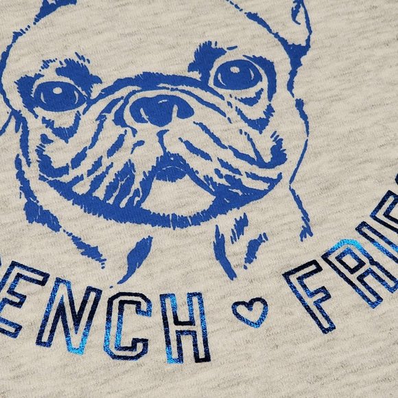 Crazy 8 Fluent French Fries T-Shirt 5T Gray - Picture 6 of 7